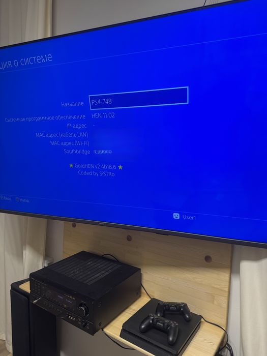 PS4 Slim на прошивці 12.02 + будь-які ігри