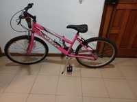 Bicicleta rosa, roda 24