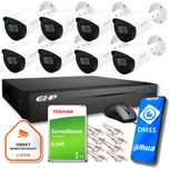 Monitoring kompletny Dahua NVR 8 kamer 4MP 1T Eltrox Warszawa Targówek