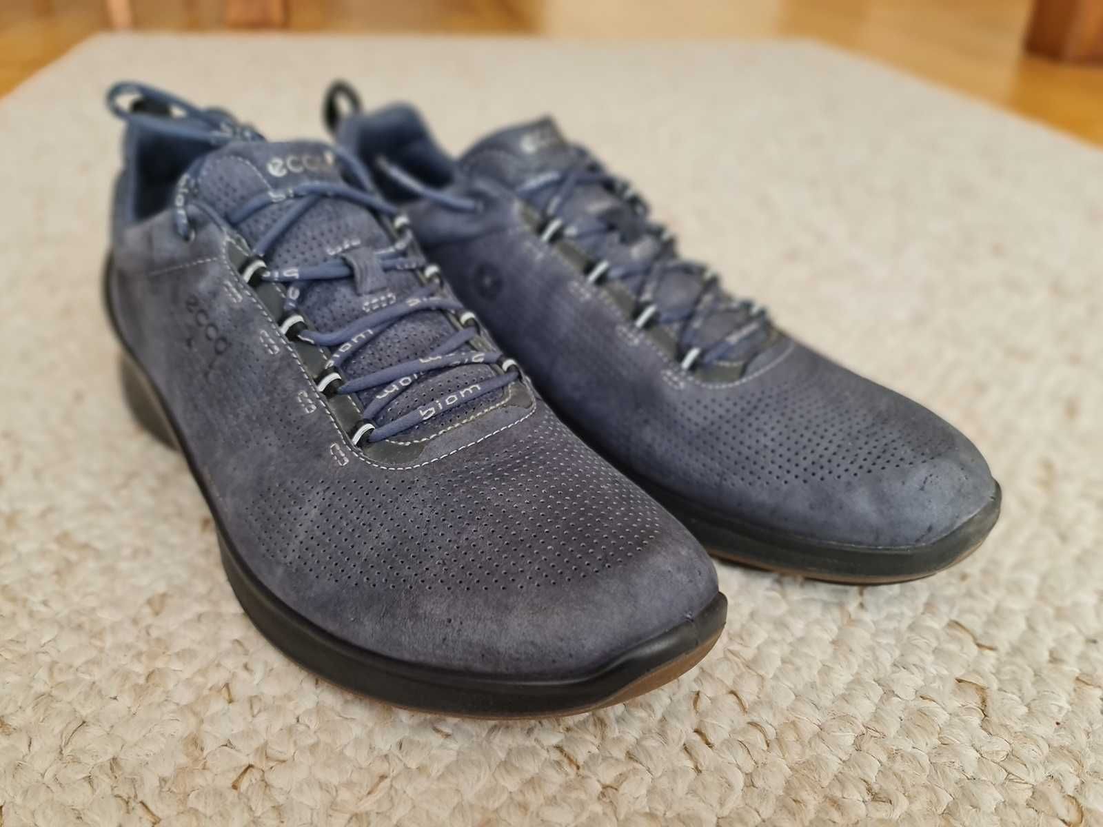 Buty Ecco Biom Fjuel Natural Motion, indigo, rozm. 45, męskie