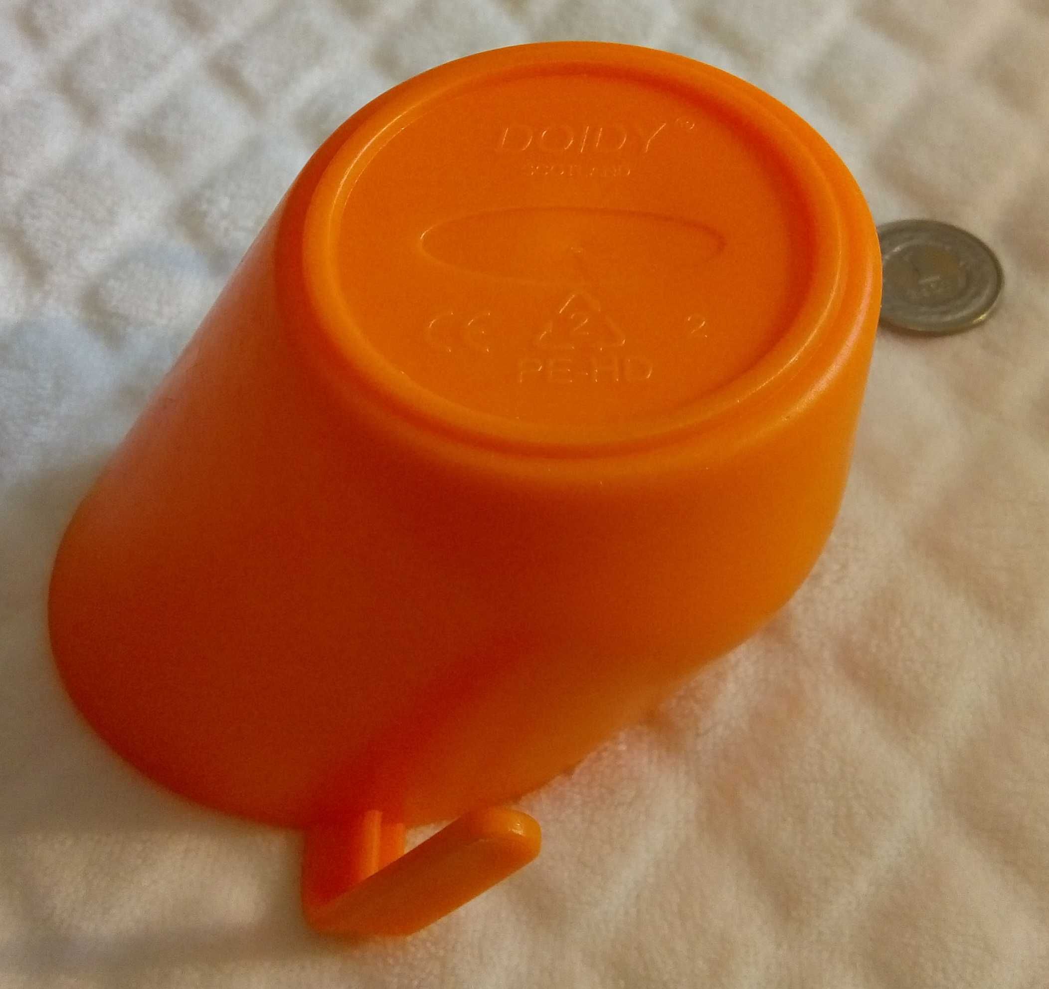 Kubeczek Doidy Cup, pomarańczowy, 0,2L (Dla dziecka 0-3)
