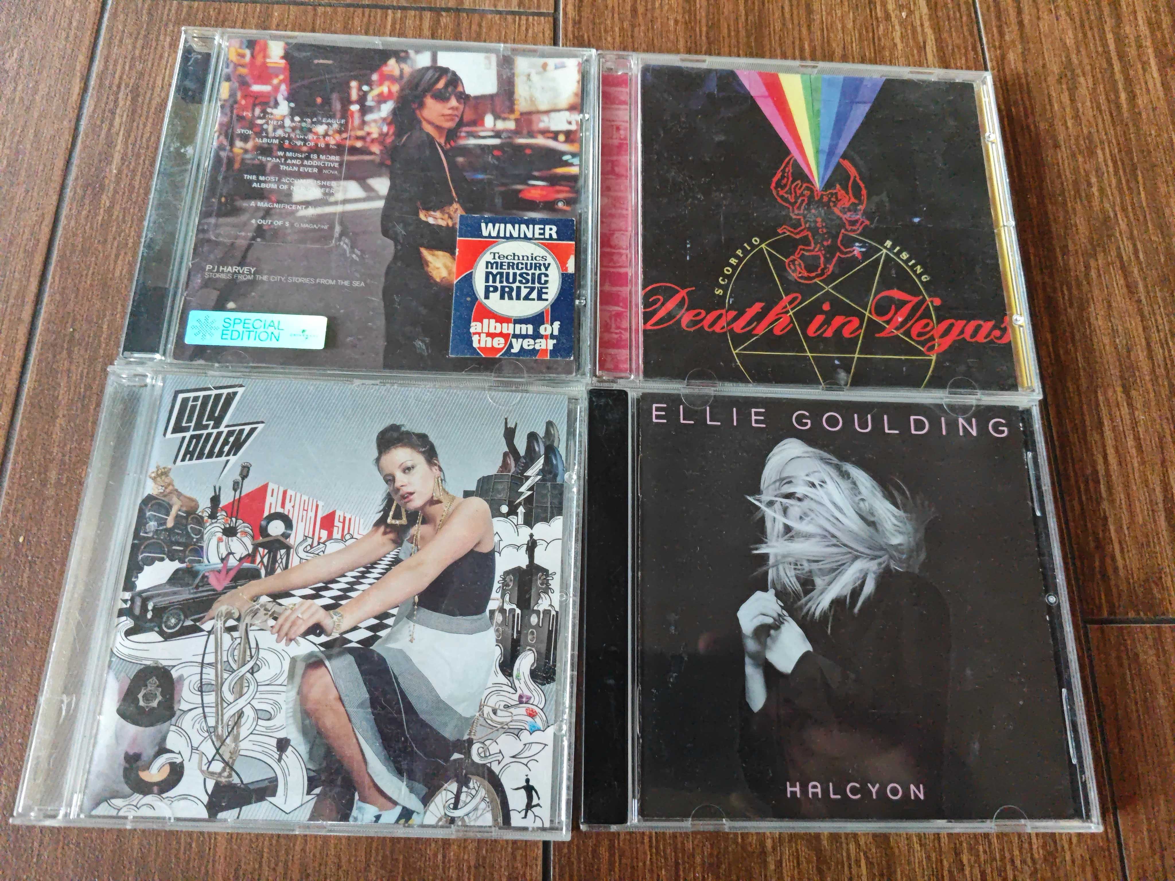 Płyty CD 8 sztuk zestaw Lady Gaga , KT Tunstall, Lilly Allen , itp