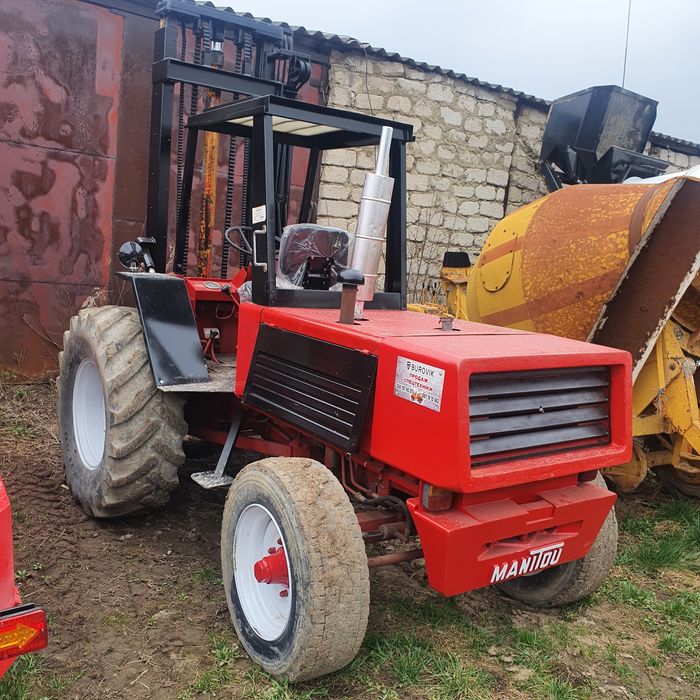 Навантажувач Manitou погрущик вилочный вездеход кара