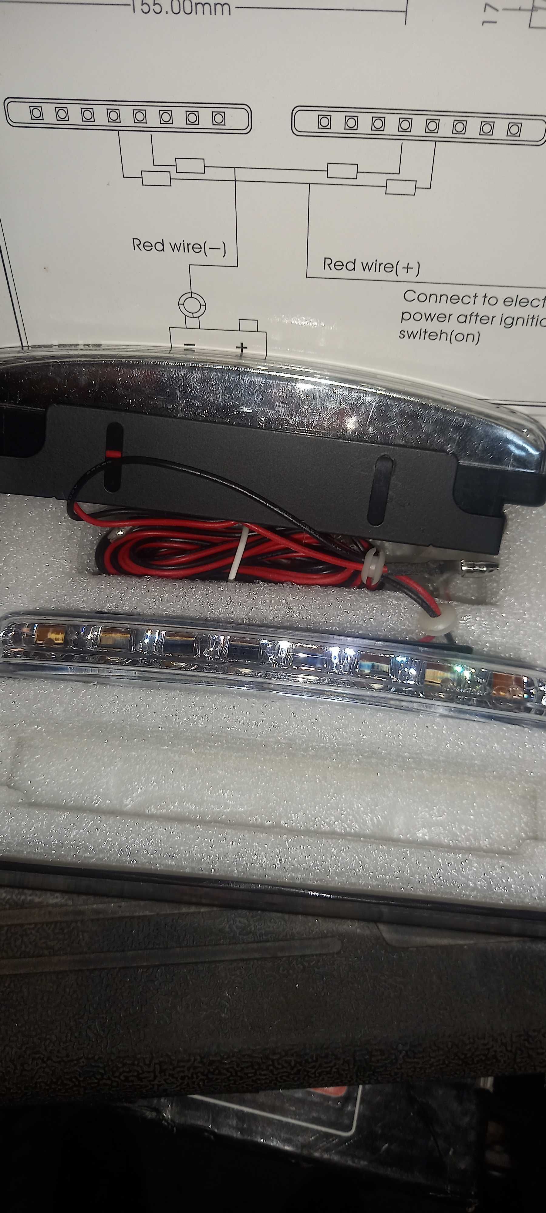 Luzes diurnas 12v