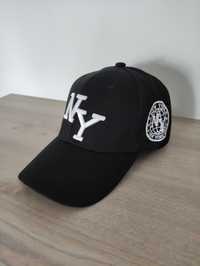 Nowa czapka z daszkiem czarna new era NY New York regulowana uniwersal