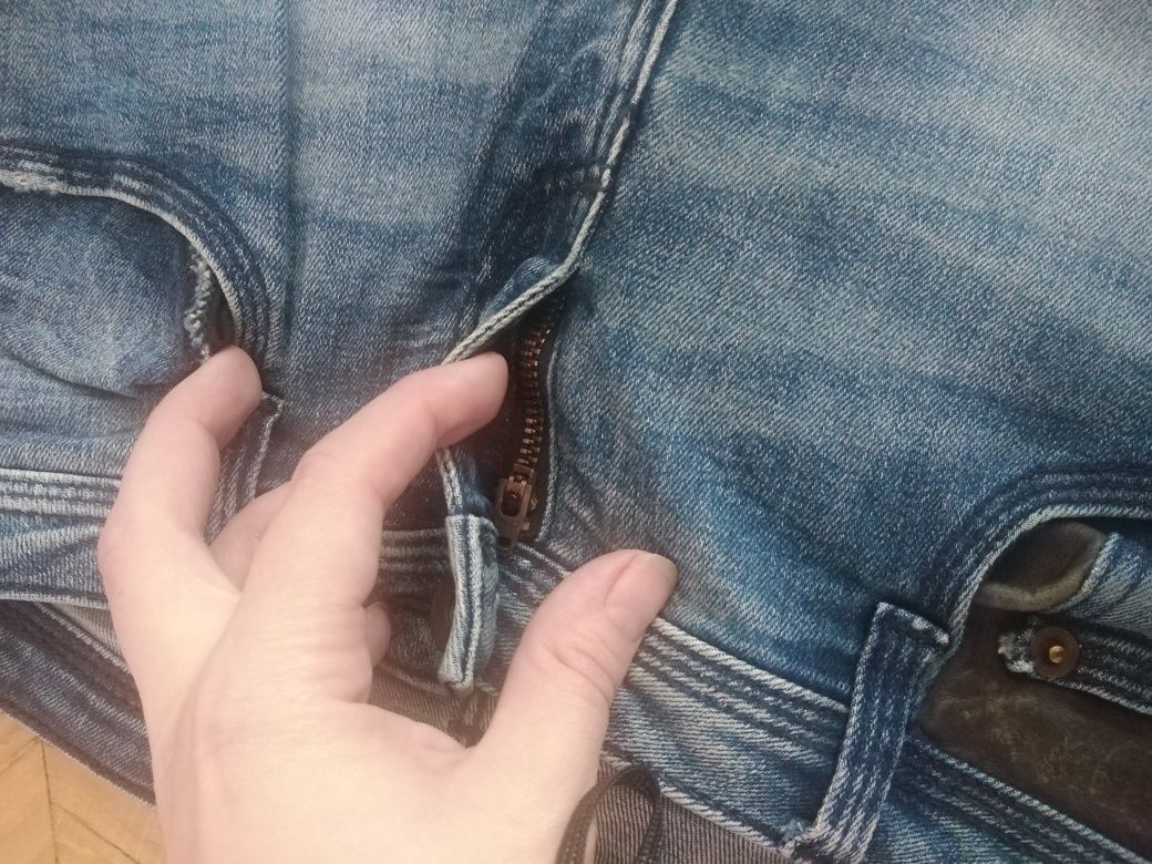Jeansy damskie S