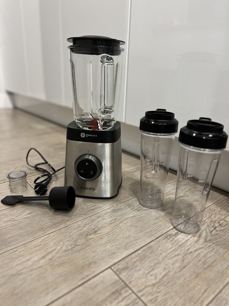 Blender kielichowy Philips HR3655/00 1400W  + 2 Bidony