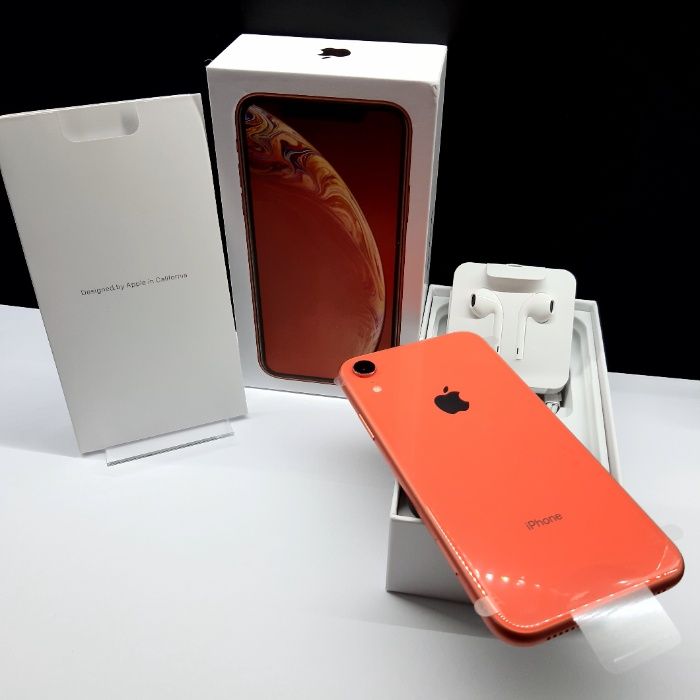 iPhone XR Coral 128Gb Гарантия  айфон хр коралловый