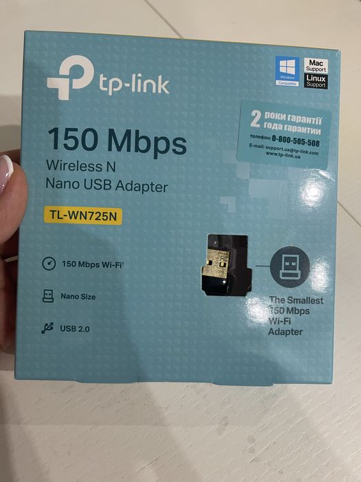USB Мини-адаптер Wi-Fi 150Mbps TP-Link TL-WN725N