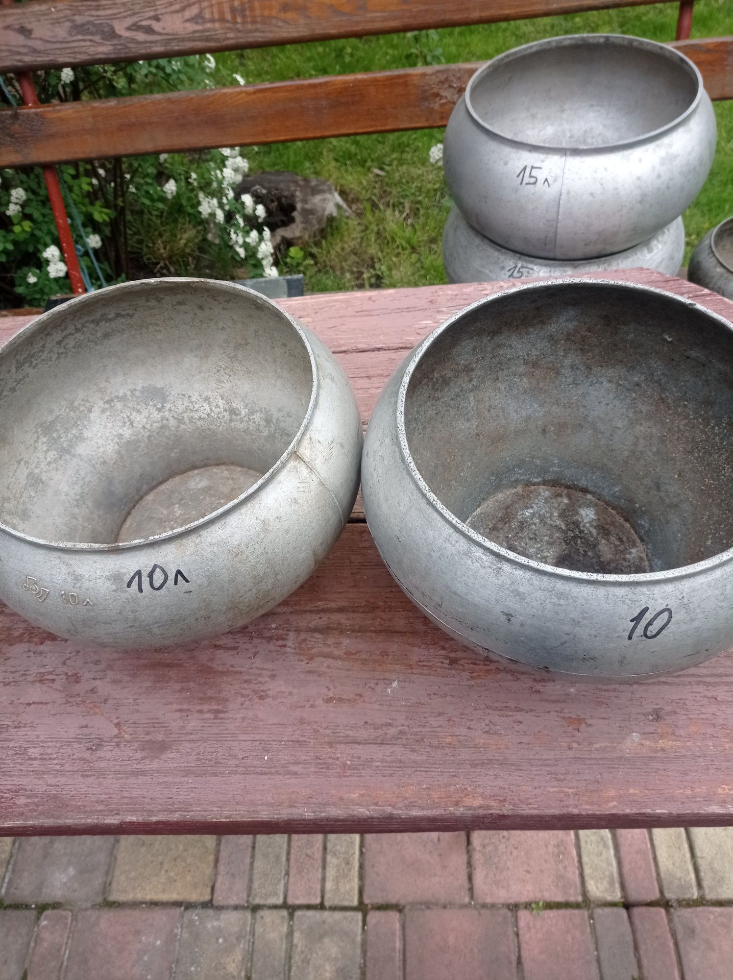 Казан, чавун,рогач 1,5, 2.5, 4,6,10,12,15,20 л алюмінієвіі СРСР