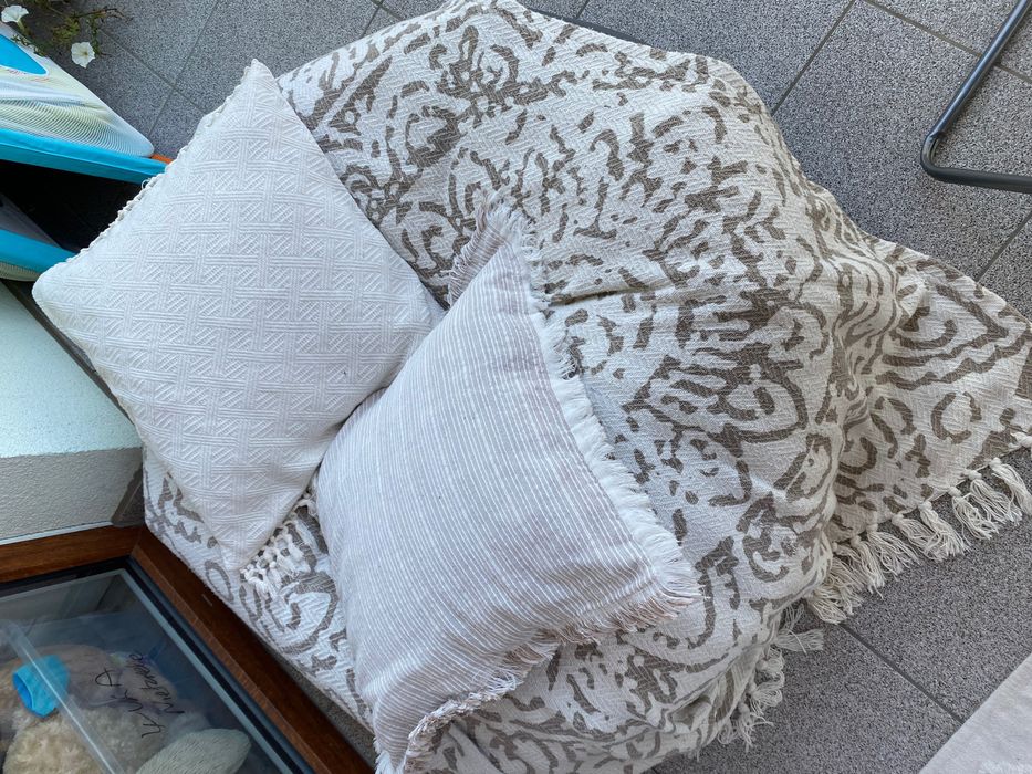 Pufa szara sako eko skóra