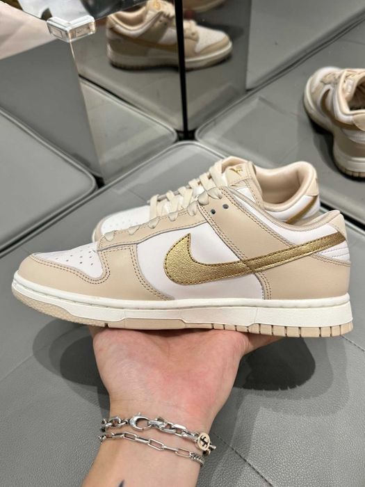 "Buty Trampki" Nike_Dunk Low Phantom Metallic Gold_R.37.5