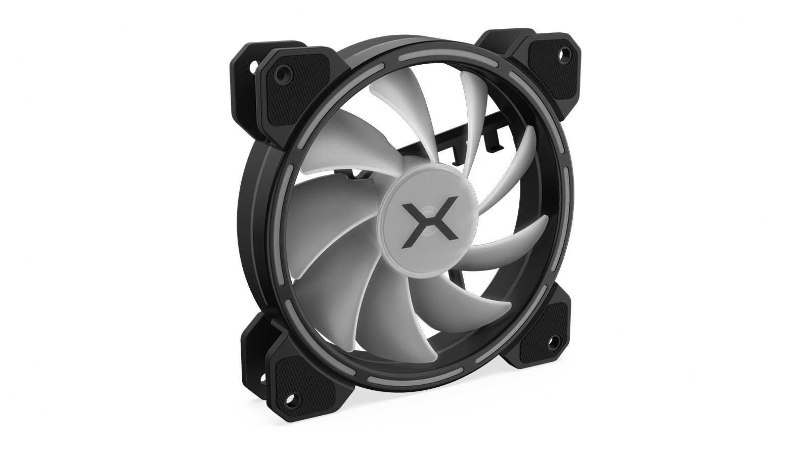 Wentylator komputerowy Krux Lunar KRX0067 ARGB 120 mm 3pin+3pin