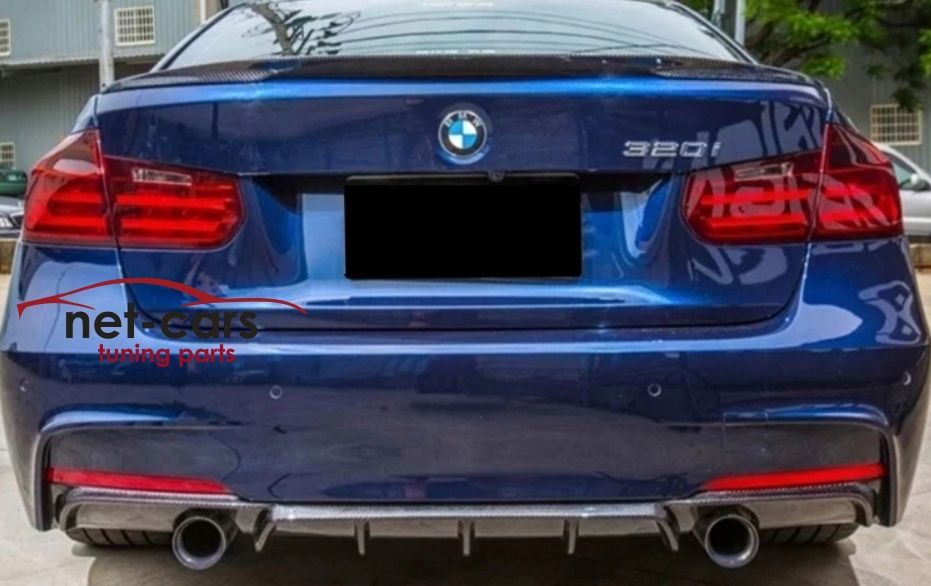 Dyfuzor BMW 3 F30 F31 MPakiet wzór M Performance Carbon 0-0