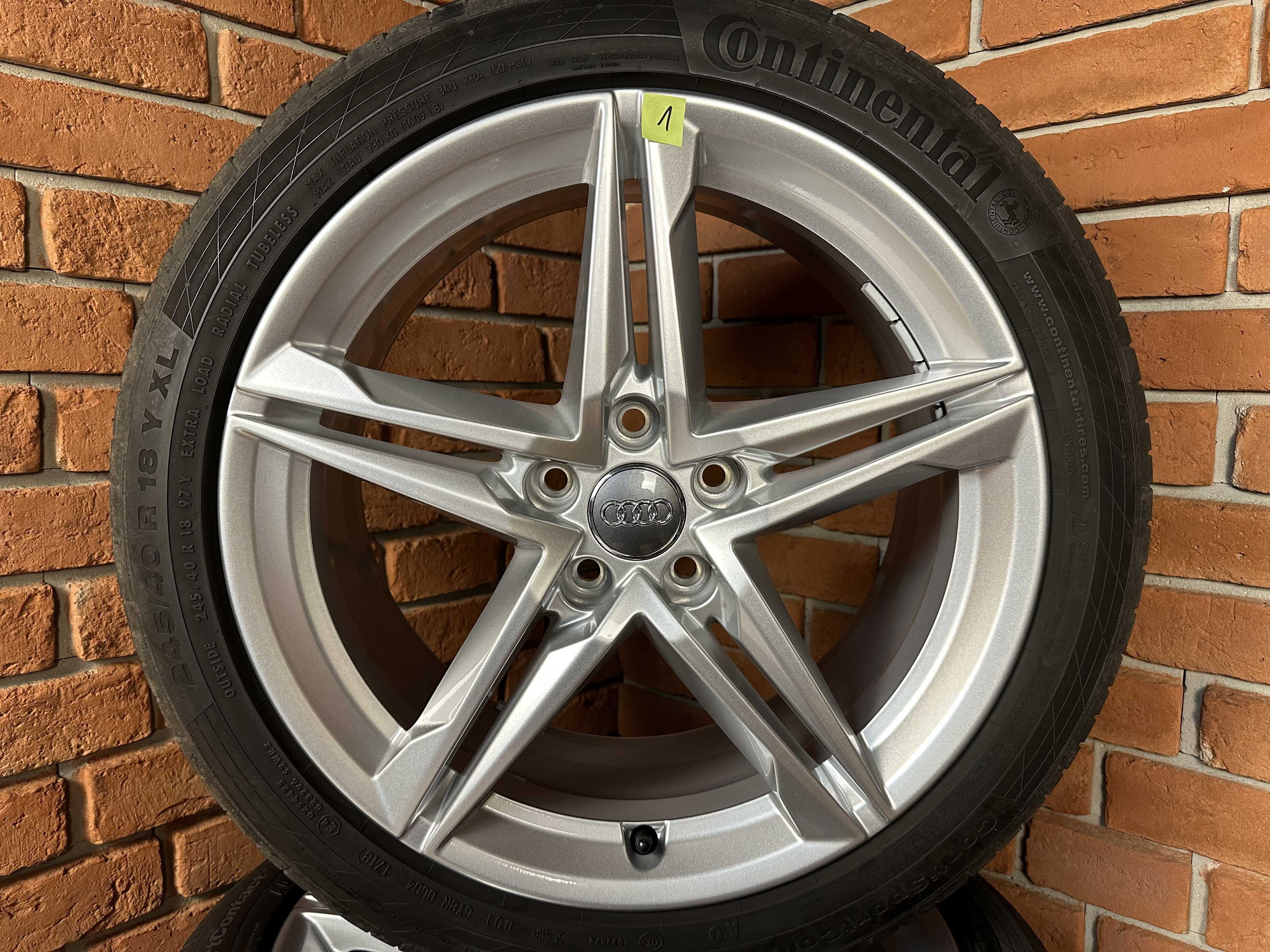 Koła 18 5x112 Audi A5 8W0 A4 B9 Letnie Oryginał