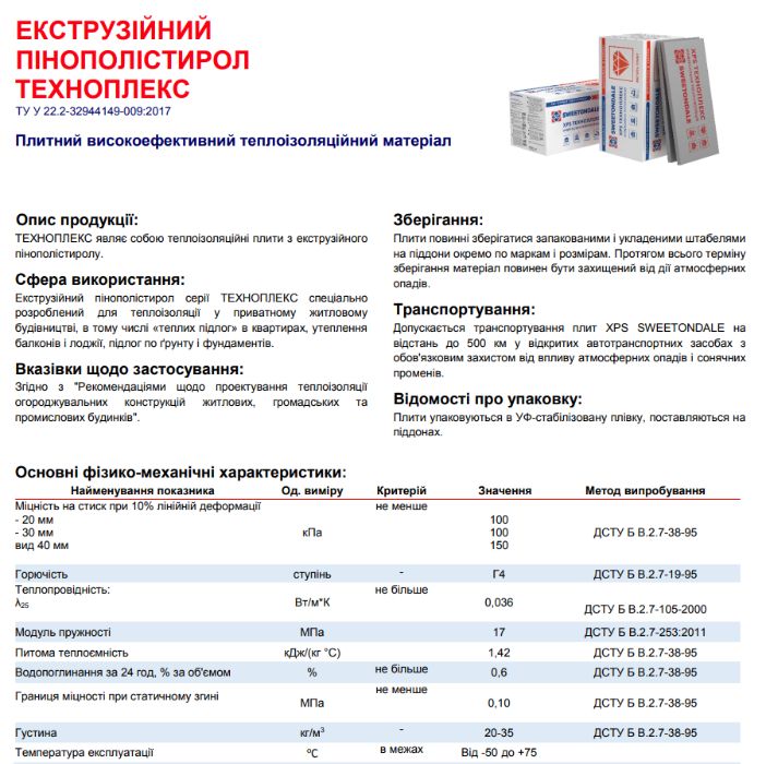 Cтиродур, XPS, экструдированный пенополистирол, техноплекс PENOBOАRD