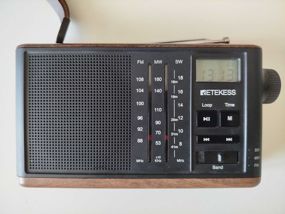 Радіоприймач Retekess TR613 на акумуляторній батарейці