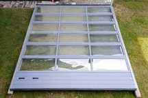 Brama segmentowa Hormann 400x350 garażowa panelowa aluminiowa przemysł