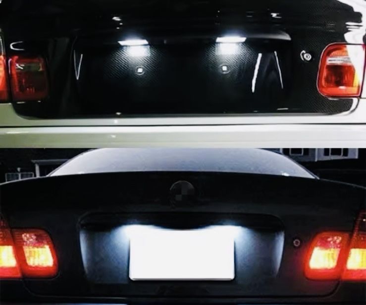 Освітлення мото Led Підсвітка номера BMW E46 3 серії 323i 325i 328