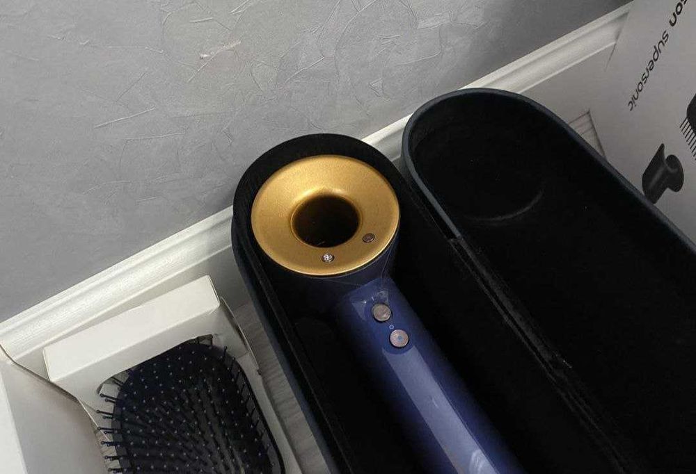 Фен Dyson HD07 Prussian Blue/Rich Copper — професійна якість вдома