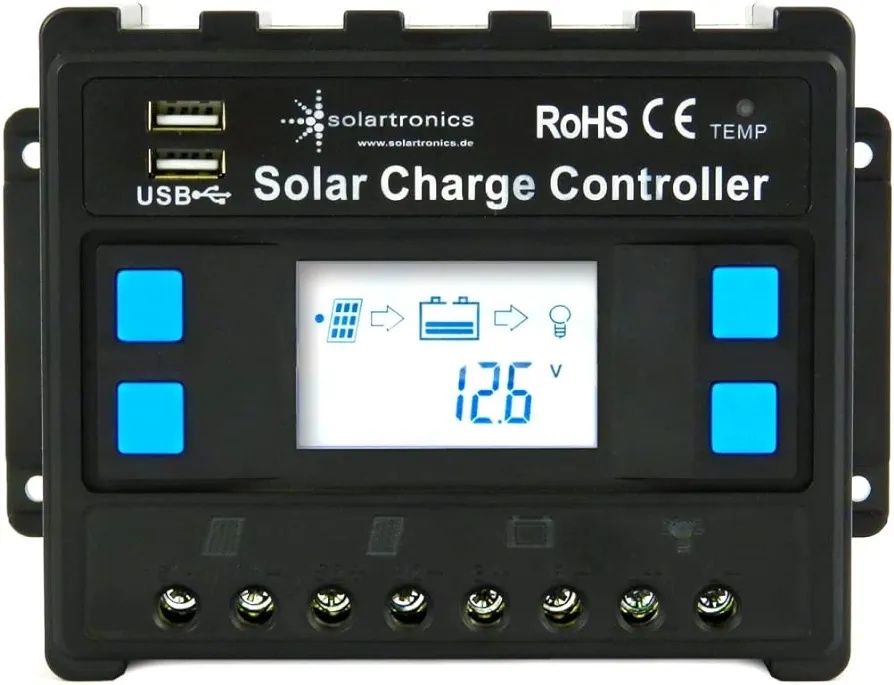 Solartronic regulator ładowania 12 / 24V