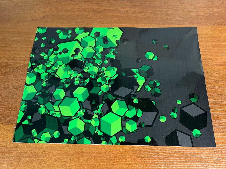 на кришку ноутбука вінілова наклейка 14 дюймів Ламінована