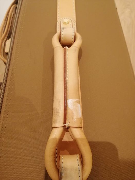 Mala de viagem Marca Lancel em pele