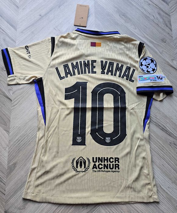 koszulka FC BARCELONA x KOBE wyjazd 25/26 L. YAMAL meczowa M, L slim!