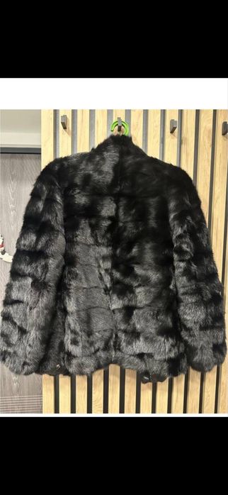 Шуба  чорна Сурок