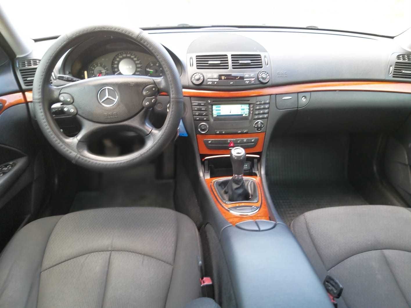 Mercedes E-klasa 220 cdi w 211 Lift  manual 6 biegów