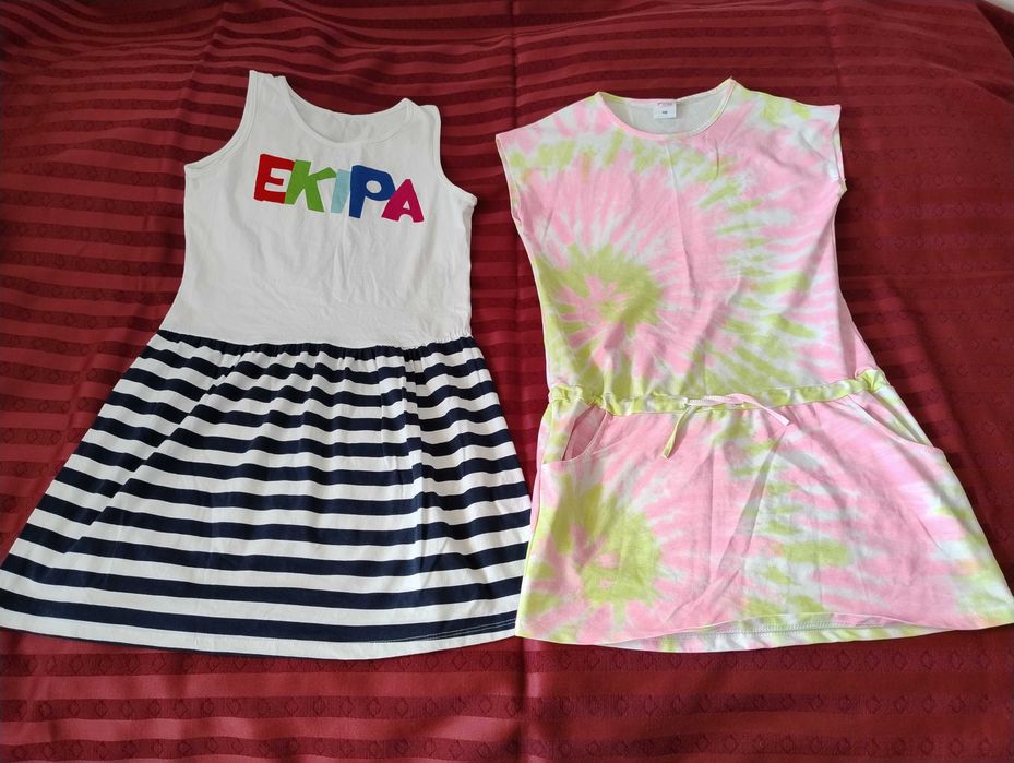 SUPER CENA Top sportowy DKNY//Jeans XS, t-shirt H&M 146/152/158