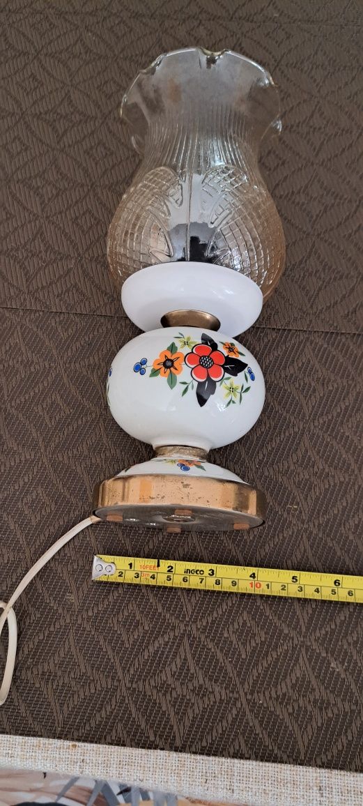 Lampa lampka nocna  lub do pokoju fajans
