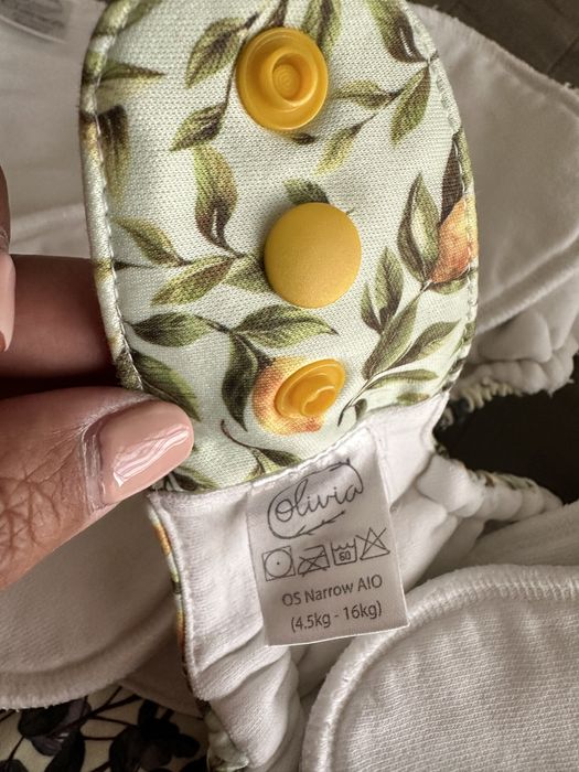 Fraldas reutilizaveis Olivia Narrow