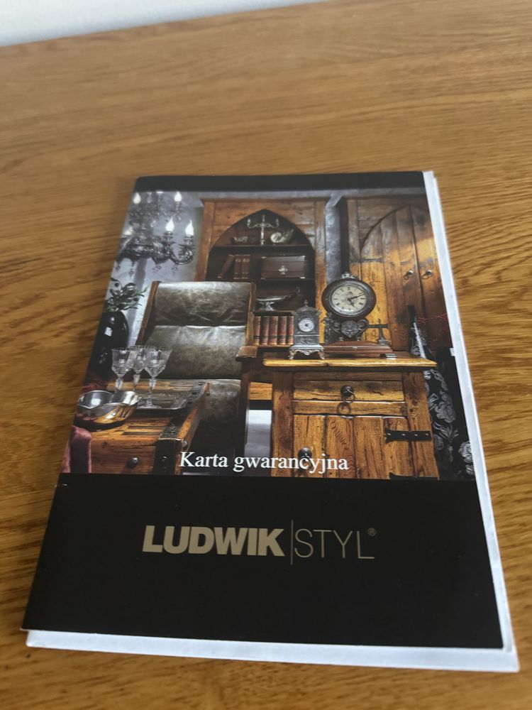 Komoda ludwik styl debowa