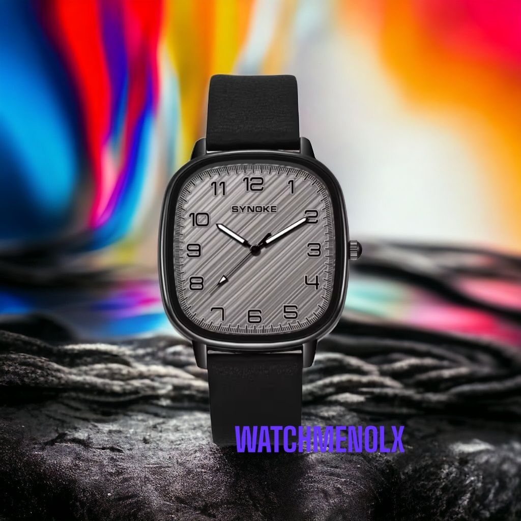Klasyczny zegarek SYNOKE retro trend black