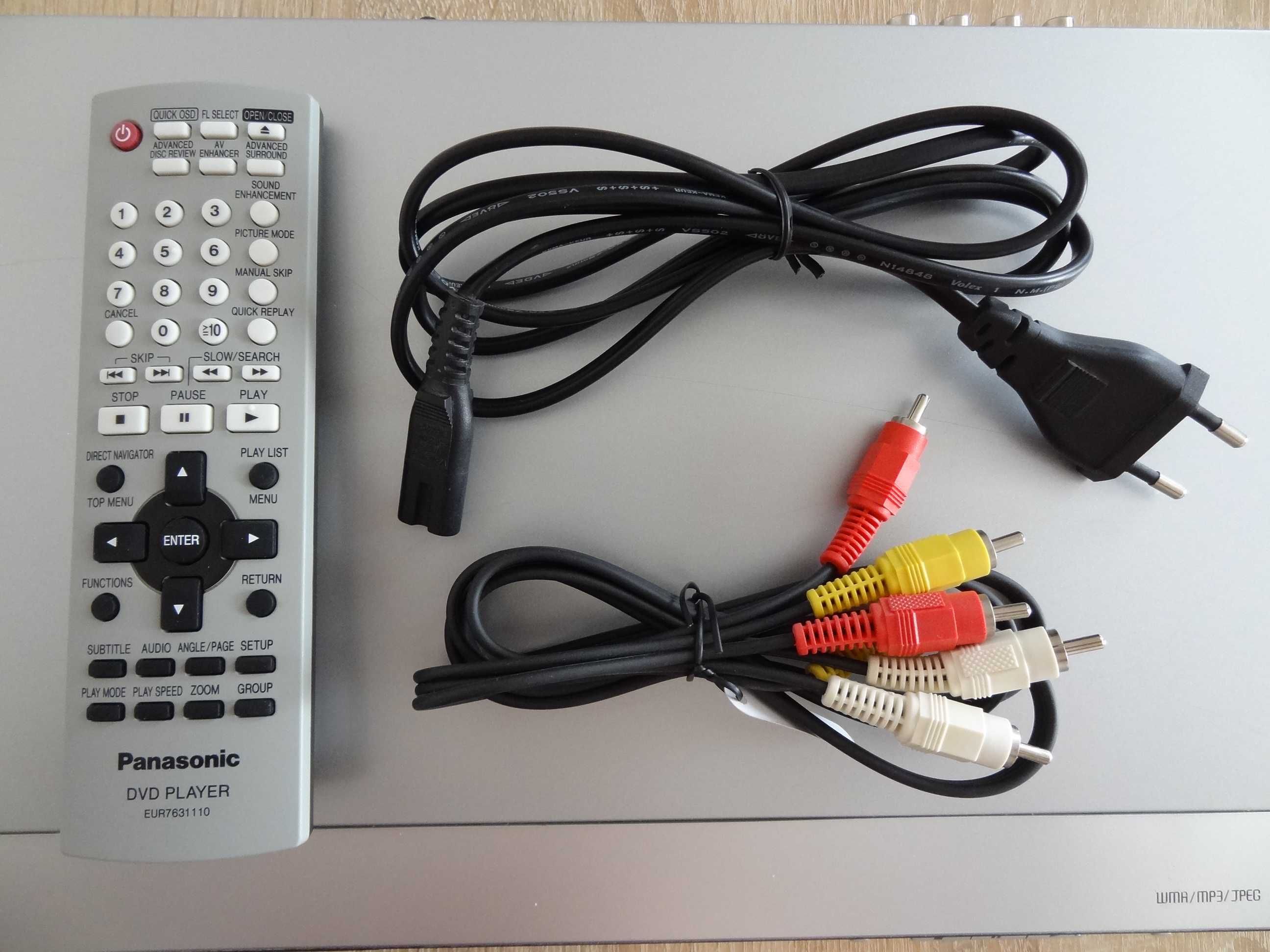 Odtwarzacz Panasonic DVD-S29 Stan BDB Pilot