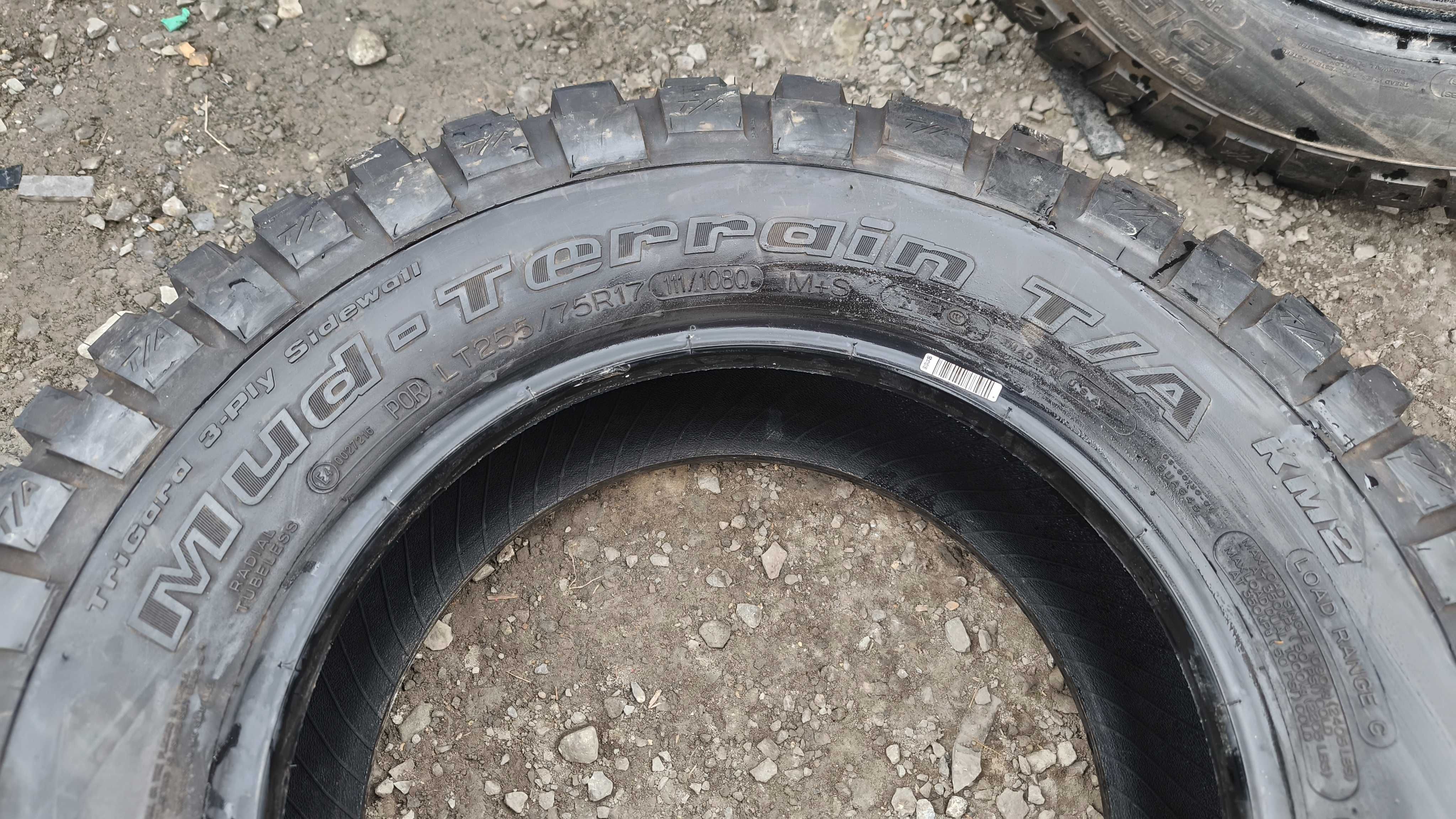 Opony Bfgoodrich Mud-Terrain T/A KM2 255/75r17 111/108Q 17 cali