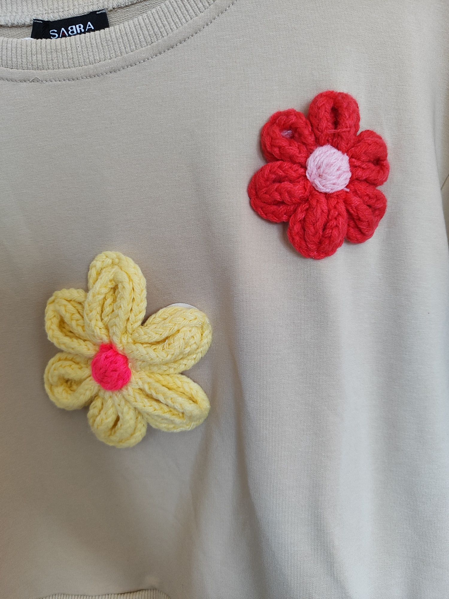 Bluza z kwiatami 3D