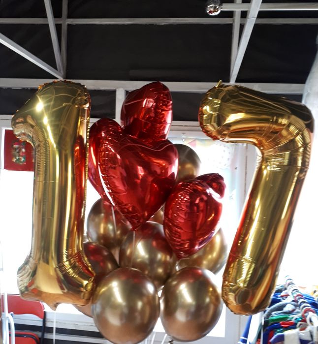 Повітряні кульки від 60 грв, воздушные шары с гелием,