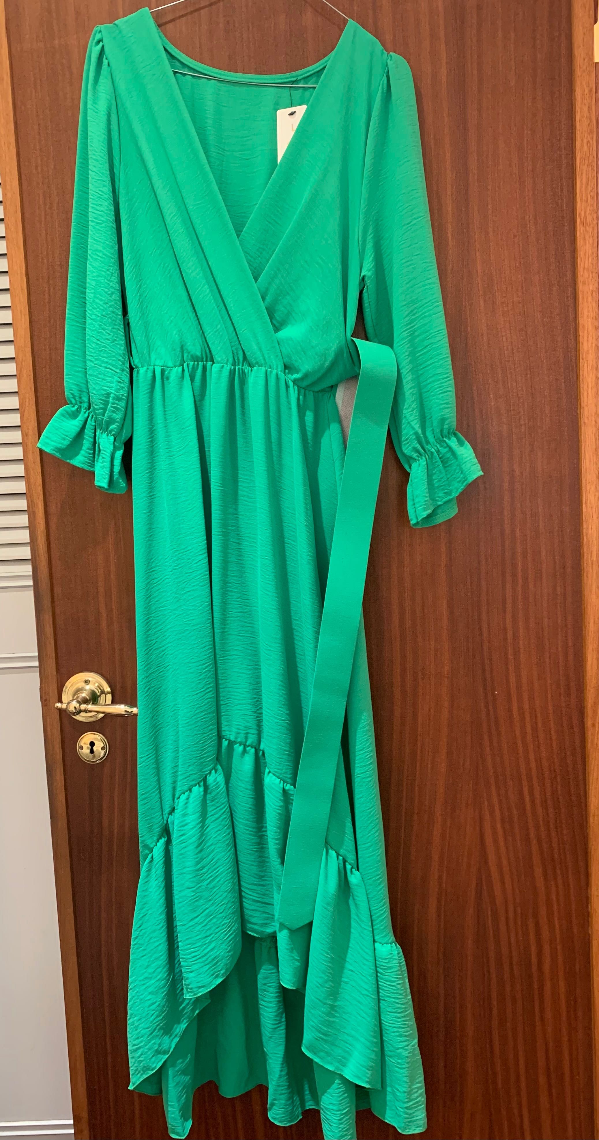 Vestido novo verde