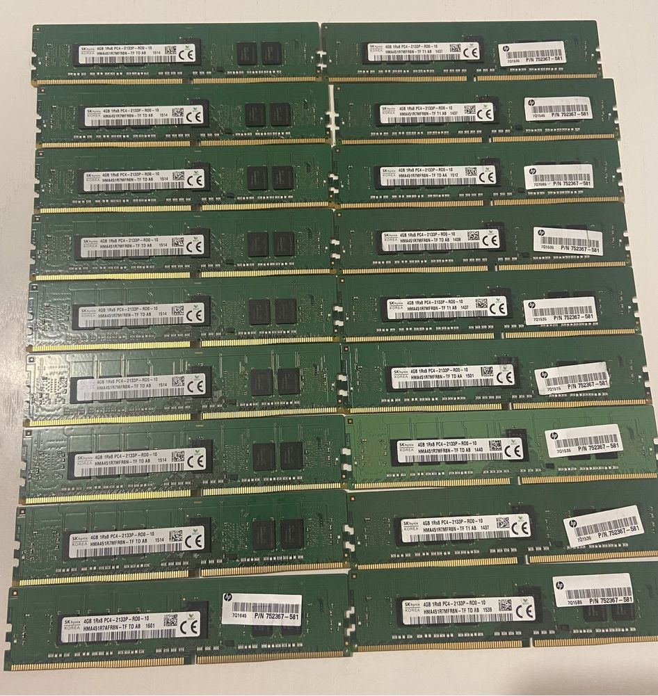 Серверная DDR4 Samsung (x99)4gb (4гб) pc4-2133 rdimm ecc reg