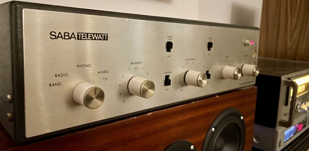 Saba Telewatt Hi-Fi stereo TR 60 wzmacniacz lampowy