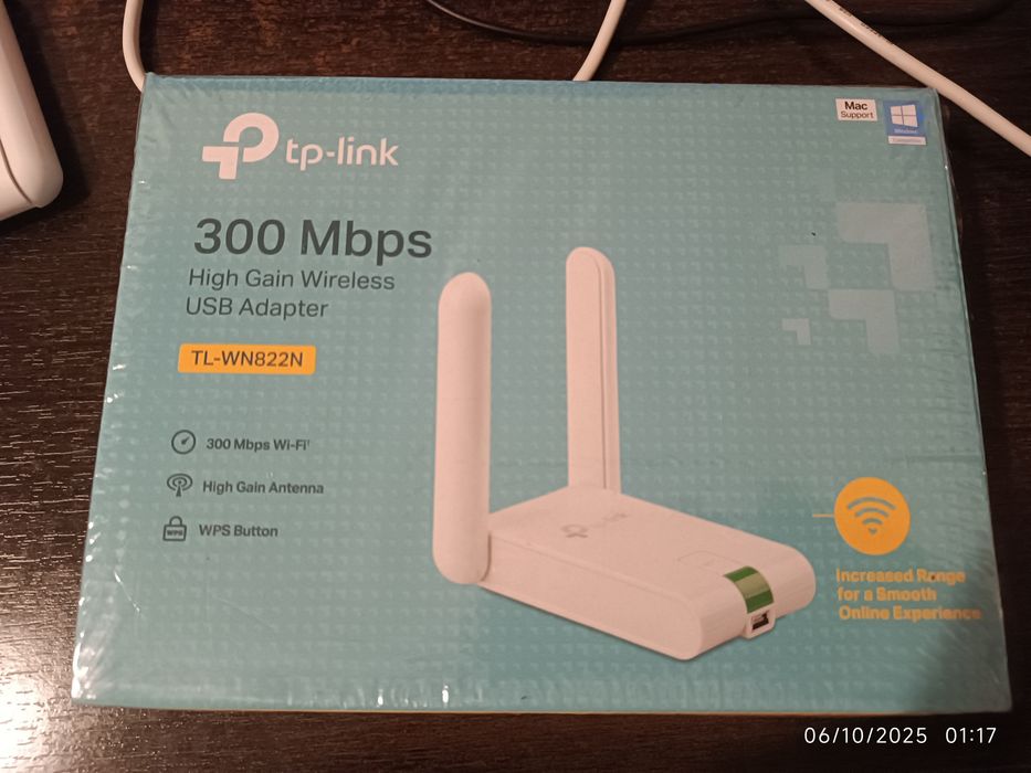 TP-Link adaptador de rede wireless USB
