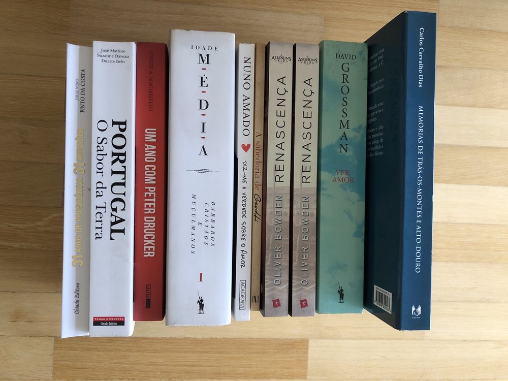 Livros novos nunca lidos