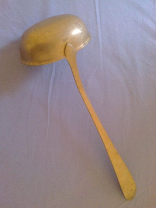 chochla łyżka alpacca antyk zabytek