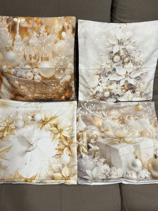 наволочки на подушки  декоративные новогодние