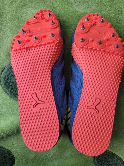 Kolce r 39 Puma sprinterskie Tfx Star V.2 + Blue in blue biegania