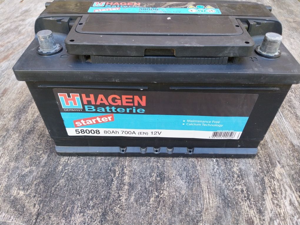 Bateria Hagen 80Ah para recuperar