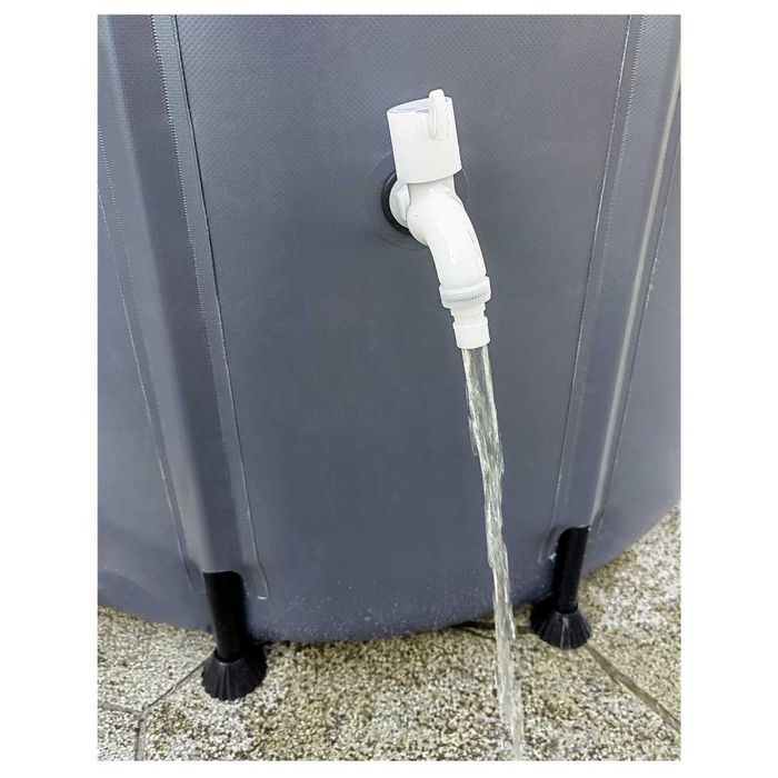 BASS POLSKA Składany Zbiornik Na Deszczówkę Wodę Beczka 390l BH79997