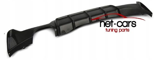 Zestaw BMW F32 F33 F36 MPakiet dyfuzor, dokładka przód + progi mat 00-